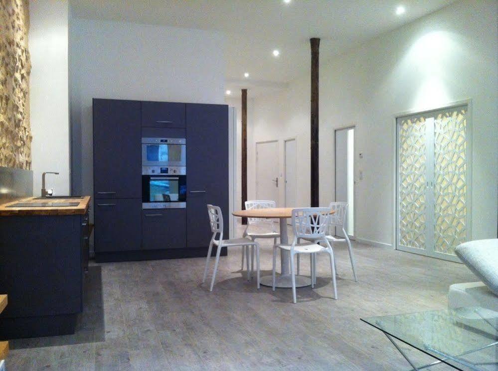 Ausone Beautiful Loft Apartment In Historical Center + Terrace And Parking Bordeaux Kültér fotó